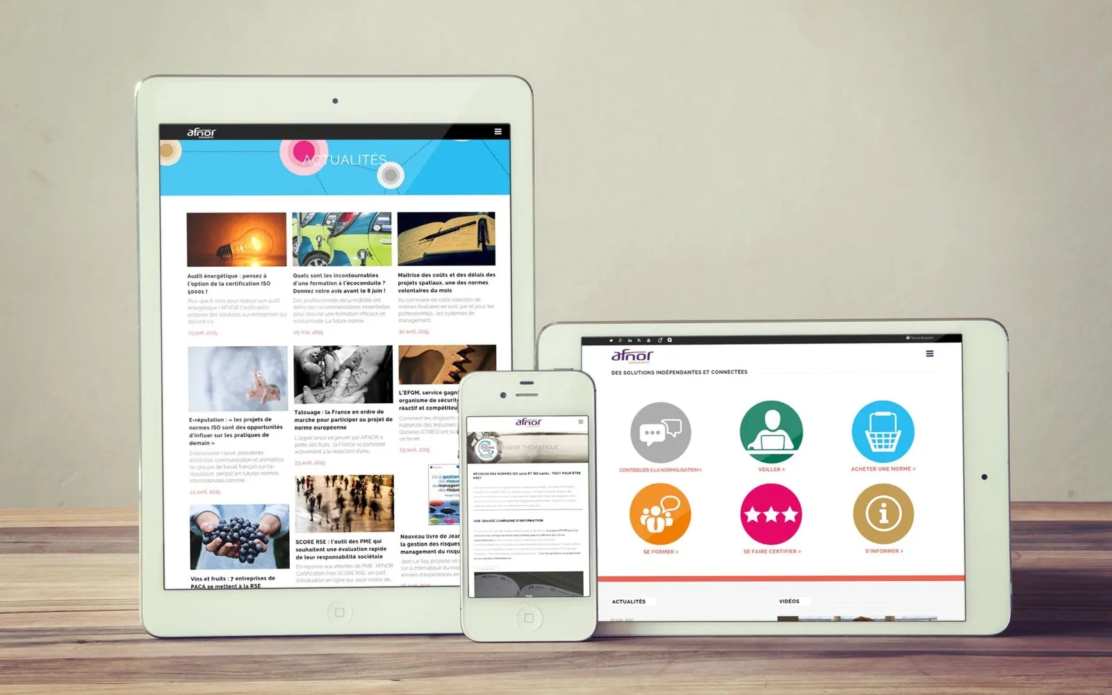 AFNOR Groupe, projet réalisé par OVM Communication