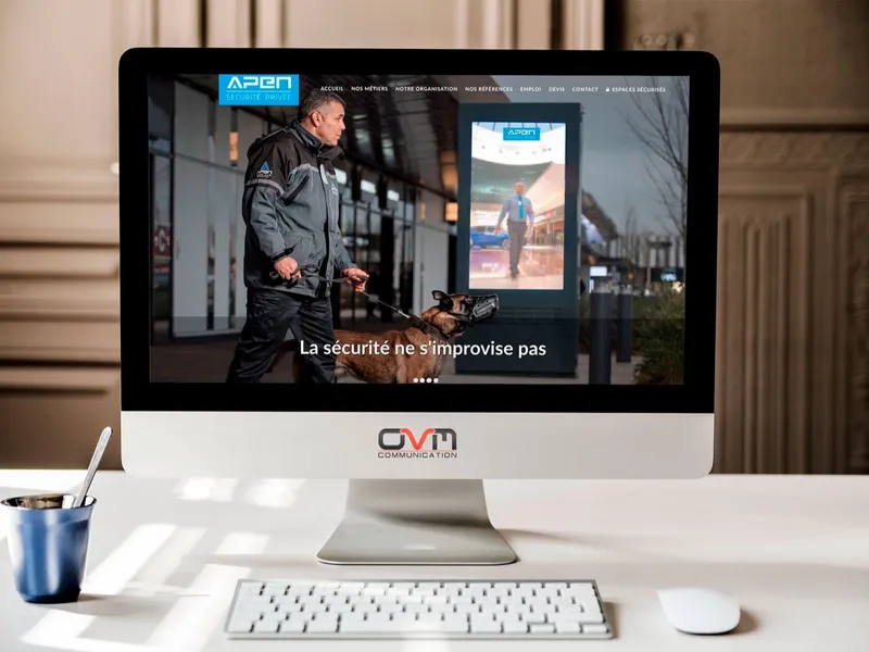 APEN Sécurité, projet réalisé par OVM Communication