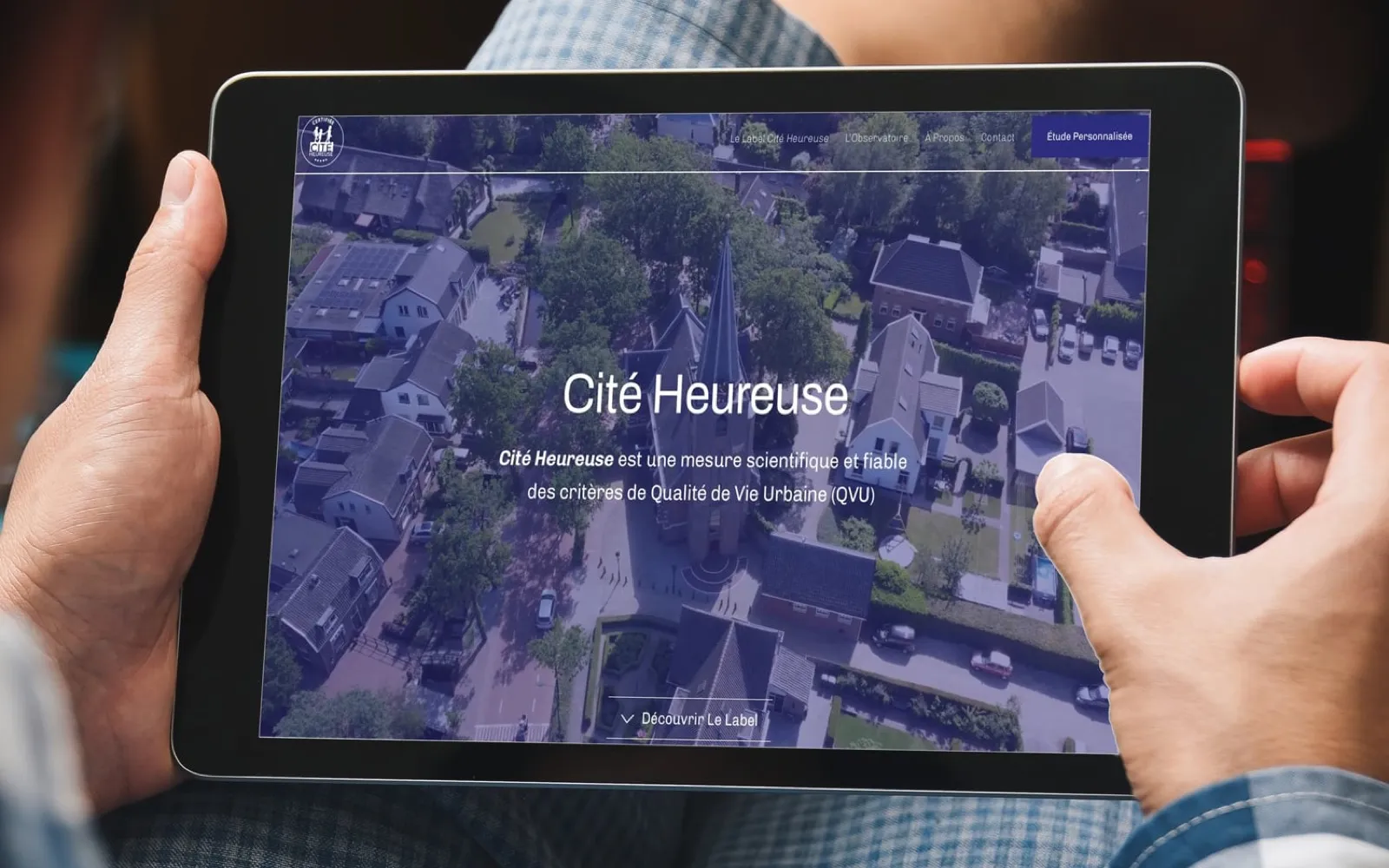 Label Cité Heureuse, projet réalisé par OVM Communication