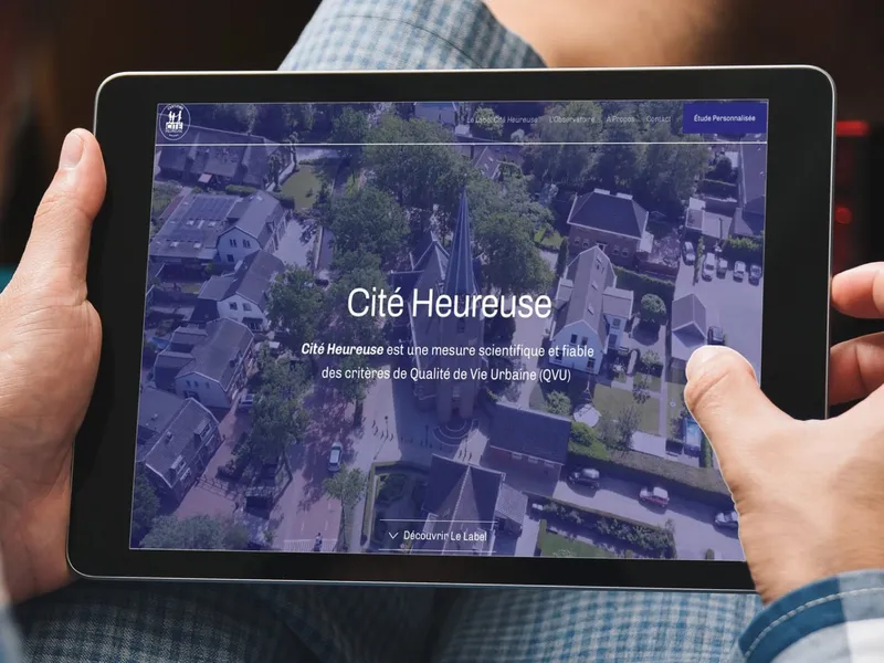 Label Cité Heureuse, projet réalisé par OVM Communication