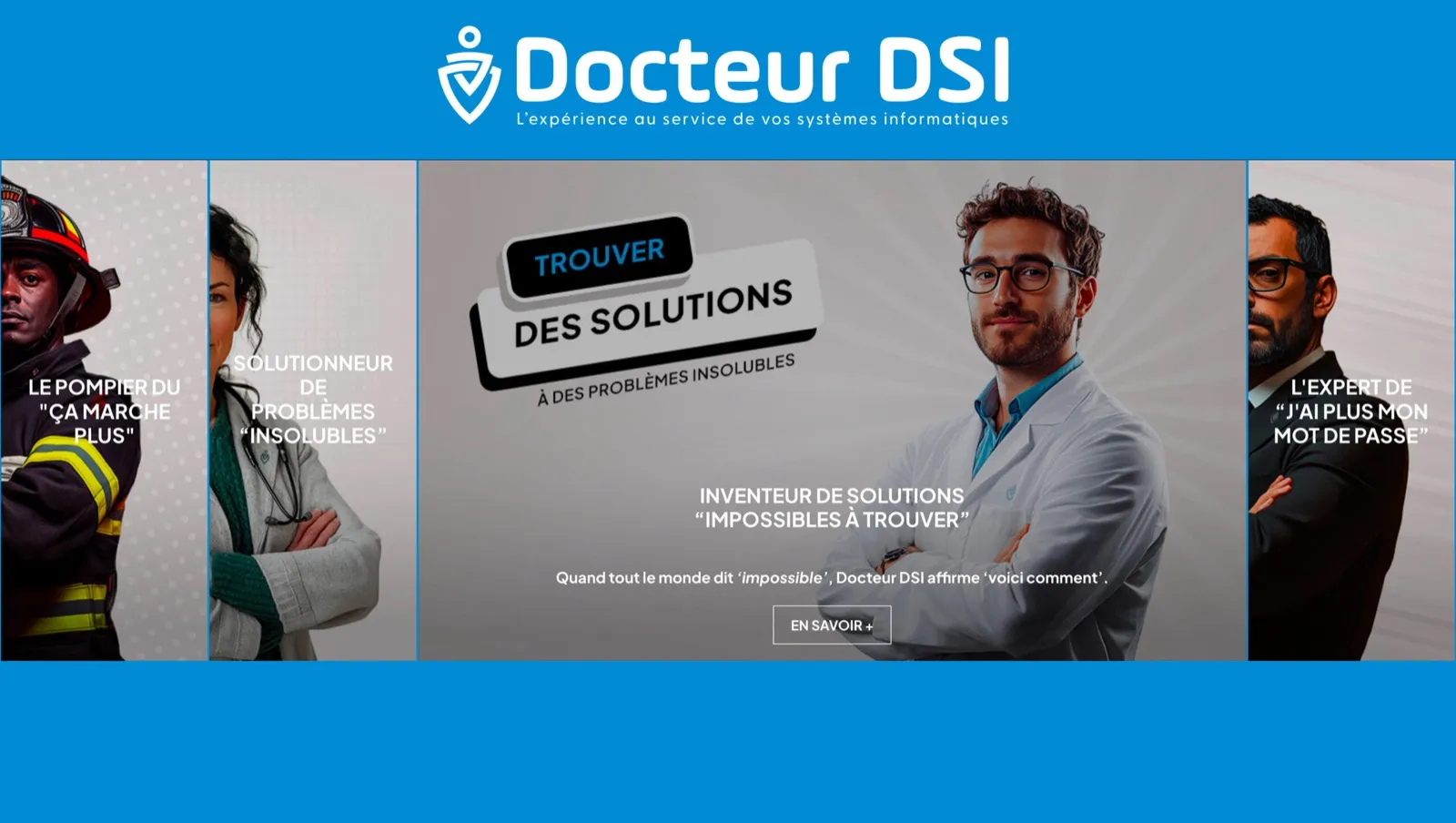 Docteur DSI (ex 1 Besoin des Solutions I.T.), projet réalisé par OVM Communication