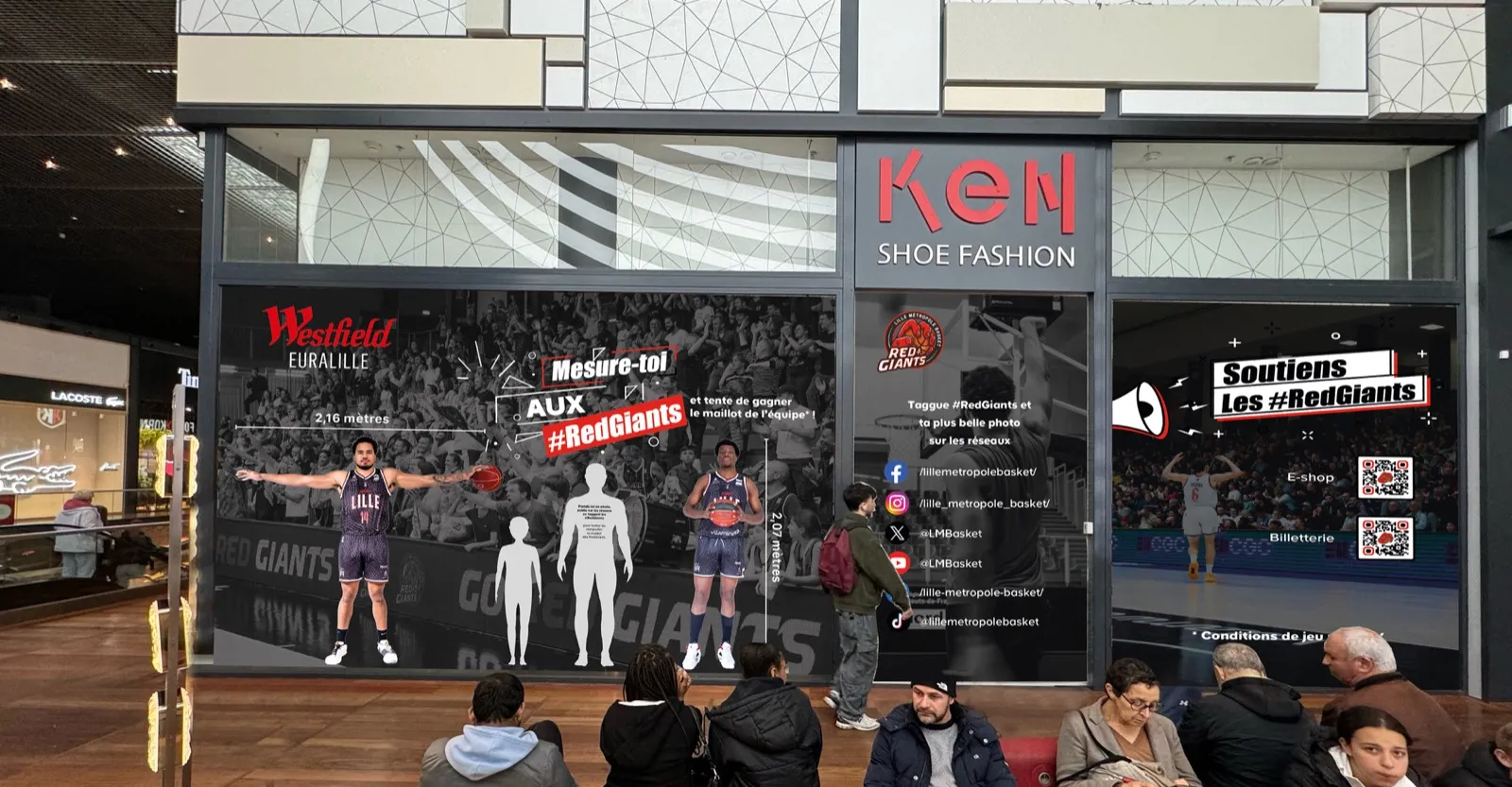 Lille Métropole Basket, projet réalisé par OVM Communication