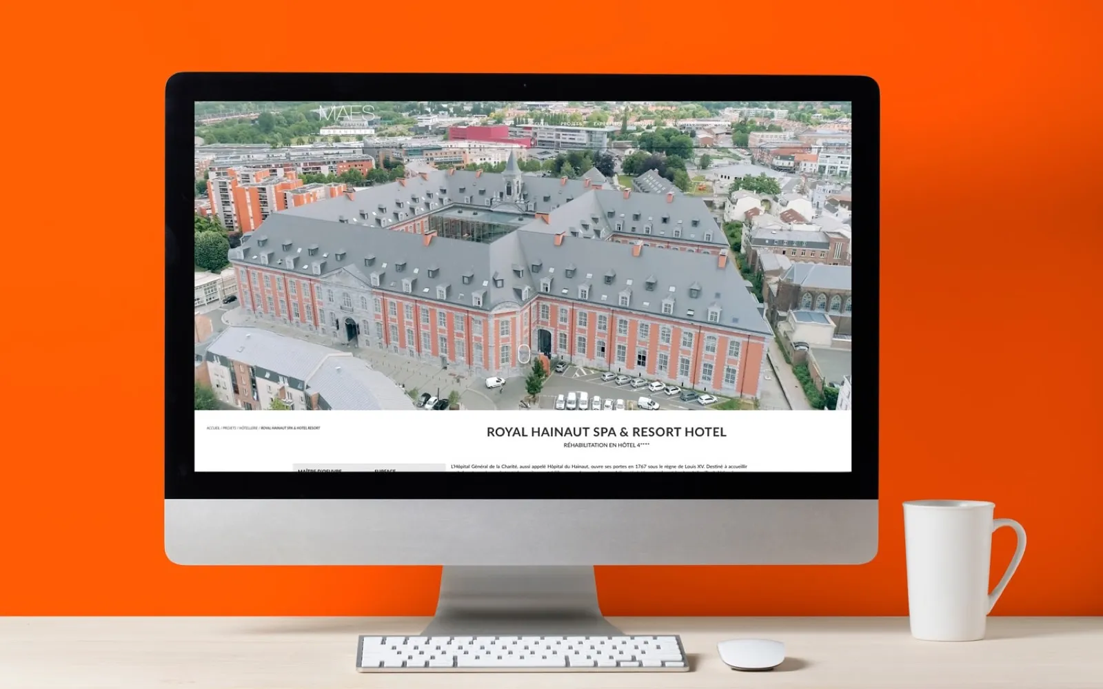 MAES Architectes Urbanistes, projet réalisé par OVM Communication