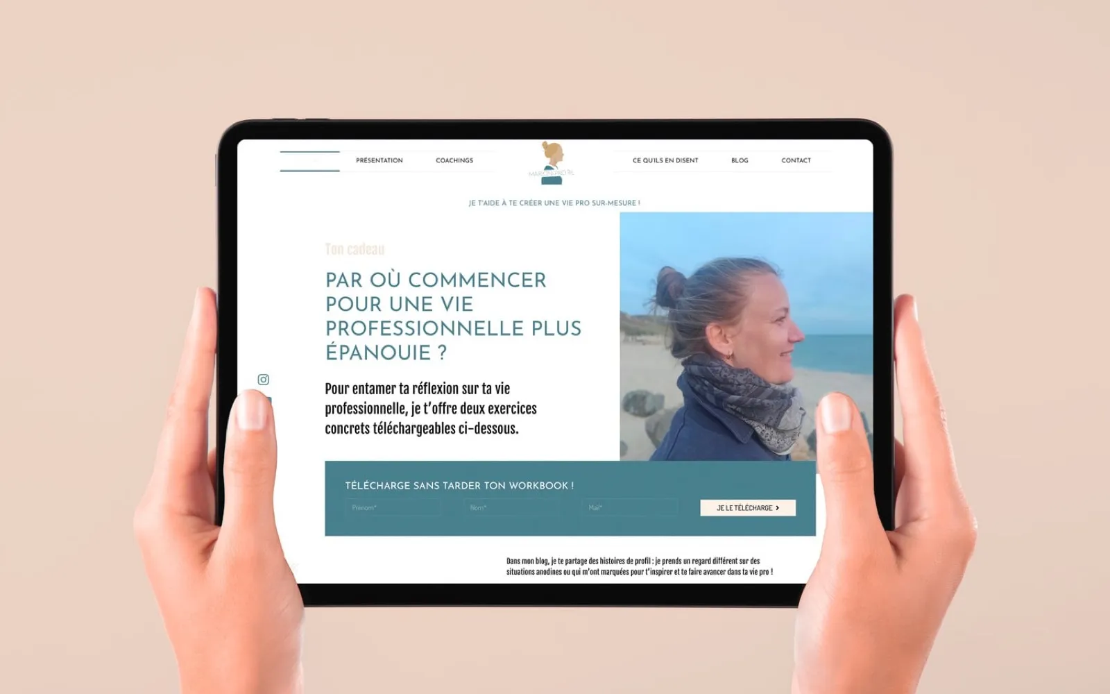 Marion de Profil, projet réalisé par OVM Communication