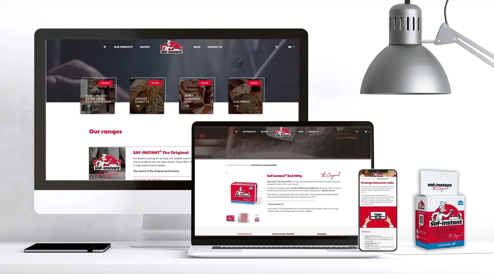 Saf-instant (Lesaffre), projet réalisé par OVM Communication