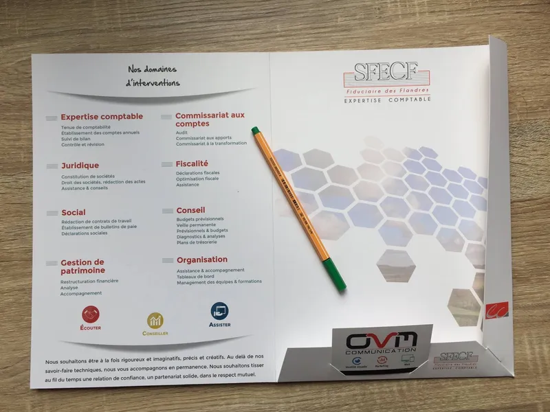 SFECF, expertise comptable, projet réalisé par OVM Communication