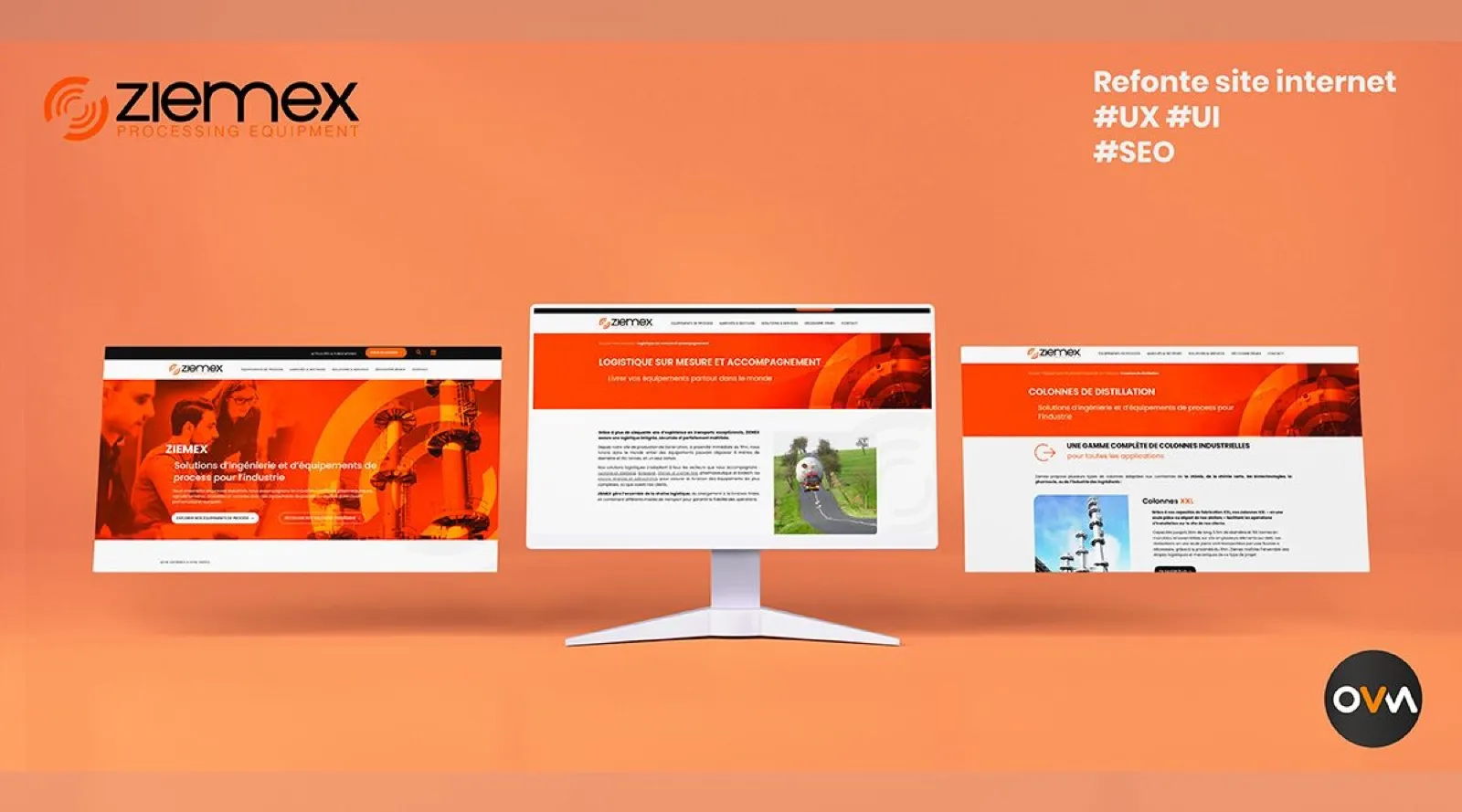 ZIEMEX, projet réalisé par OVM Communication